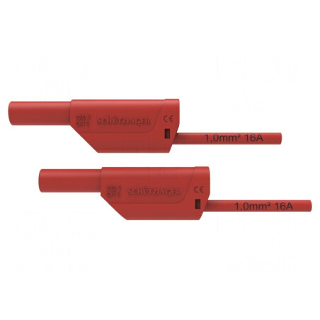 Cablu de Măsurare 16A Mufă Banană 4mm | Electronic-mag.ro | Componente Electronice
