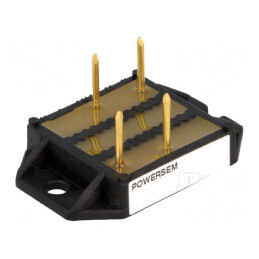 Punte Redresoare Monofazată 1,6kV 54A 300A THT PSB 54/16 | Electronic-mag.ro | Componente Electronice