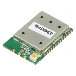 Modul RF 430-435Hz 1,8-3,6VDC 14dBm SMD 22x15mm | Electronic-mag.ro | Componente Electronice