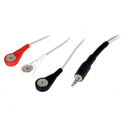 Electrozi EKG Jack 3,5mm SHIELD | Electronic-mag.ro | Componente Electronice