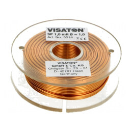 Bobină cu aer 1mH 0,55Ω 58mm 1mm | Electronic-mag.ro | Componente Electronice