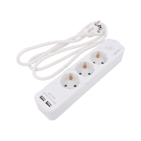 Prelungitor 5 Prize Alb 250V 16A | Electronic-mag.ro | Componente Electronice
