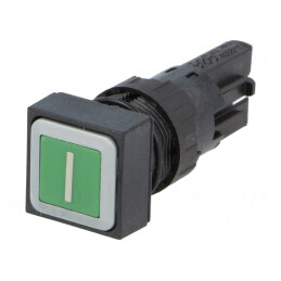 Comutator apăsare 16mm verde | Electronic-mag.ro | Componente Electronice