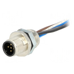 Soclu M12 5 Pinuri Tată IP67 DeviceNet/CANopen | Electronic-mag.ro | Componente Electronice