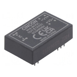 Convertor DC/DC 3W 9-36V la 12V/-12V DIP24 | Electronic-mag.ro | Componente Electronice