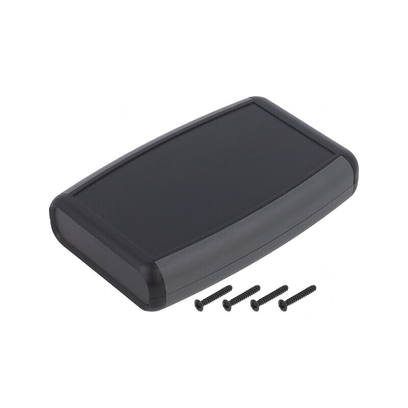 Carcasă universală ABS neagră 79x117x24mm | Electronic-mag.ro | Componente Electronice