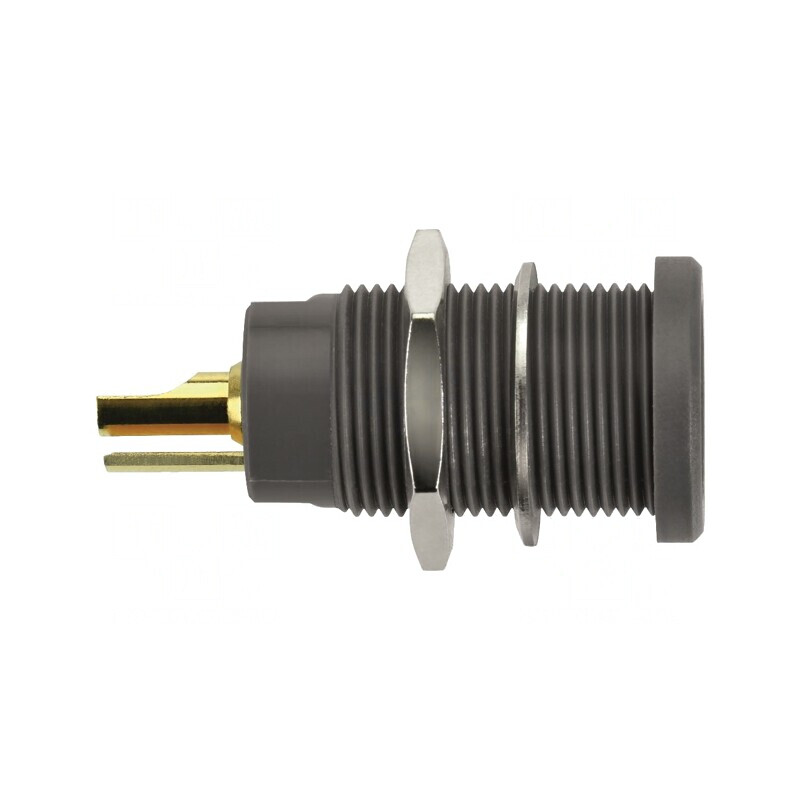 Soclu Banană 4mm Negru Aurit 10A | Electronic-mag.ro | Componente Electronice Soclu Banană 4mm Negru Aurit 10A | Electronic-mag.ro | Componente Electronice