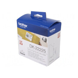 Etichetă Autoadezivă Albă 38mm x 30.48m Culoare Neagră | Electronic-mag.ro | Componente Electronice
