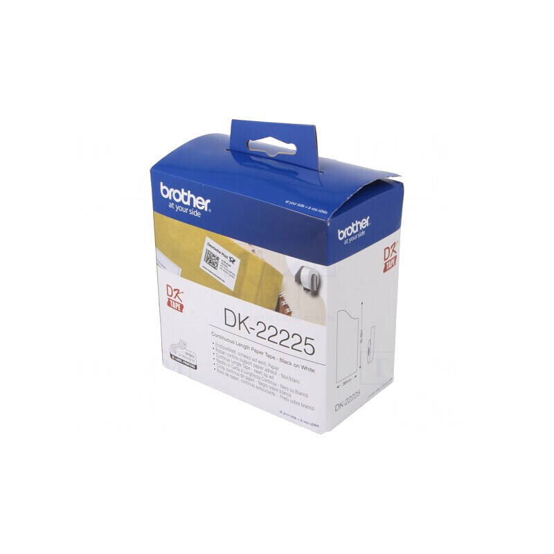 Etichetă Autoadezivă Albă 38mm x 30.48m Culoare Neagră | Electronic-mag.ro | Componente Electronice