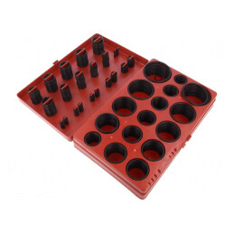 Set O-ring-uri Cauciuc Negru 419 buc. | Electronic-mag.ro | Componente Electronice