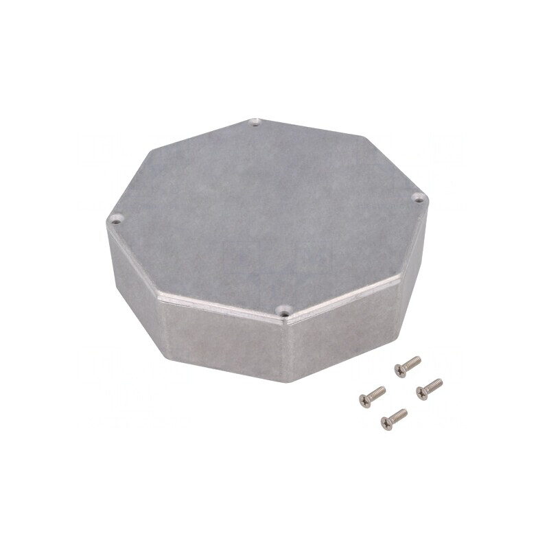 Carcasă universală aluminiu 133x133x39mm IP54 | Electronic-mag.ro | Componente Electronice