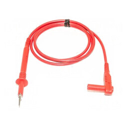 Cablu de măsurare 20A 1kV 1m roșu PVC | Electronic-mag.ro | Componente Electronice
