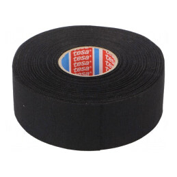 Bandă Textilă Auto Neagră 38mm x 25m | Electronic-mag.ro | Componente Electronice