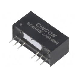 Convertor DC/DC 9-36V la 5V/-5V 6W SIP8 | Electronic-mag.ro | Componente Electronice