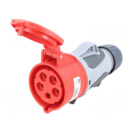 Conector Alimentare AC Trifazat 32A 400VAC IP44 | Electronic-mag.ro | Componente Electronice