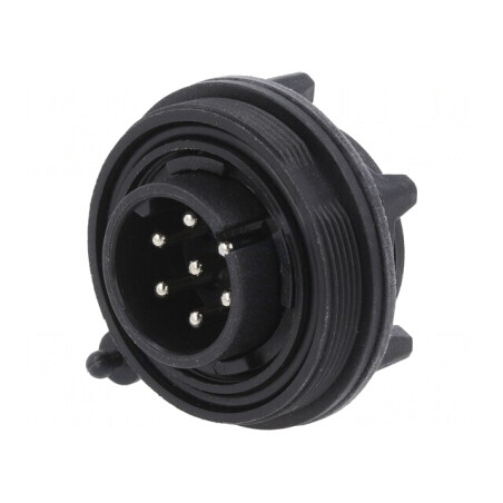 Conector Circular Soclu Tată 7 PIN Buccaneer IP68 | Electronic-mag.ro | Componente Electronice