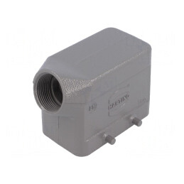 Carcasă pentru conectori HDC Han B 10B pe cablu | Electronic-mag.ro | Componente Electronice