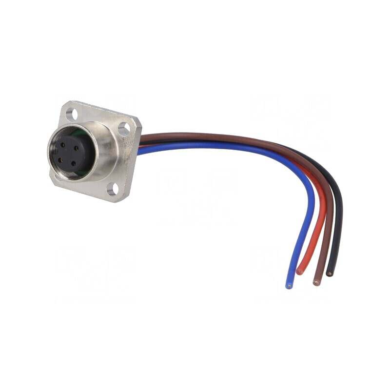 Soclu M12 PIN 4 mamă IP67 250V 4A | Electronic-mag.ro | Componente Electronice Soclu M12 PIN 4 mamă IP67 250V 4A | Electronic-mag.ro | Componente Electronice
