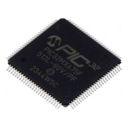 Microcontroler PIC 512kB 80MHz SMD TQFP100-EP