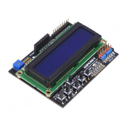 Ecran LCD 16x2 Albastru cu Interfață GPIO 5VDC