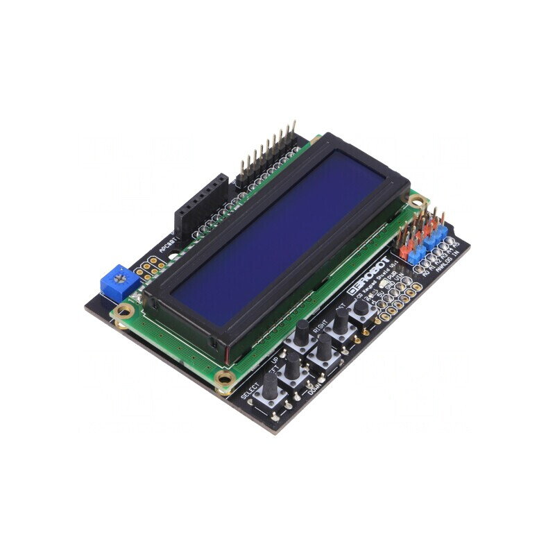 Ecran LCD 16x2 Albastru cu Interfață GPIO 5VDC | Electronic-mag.ro | Componente Electronice