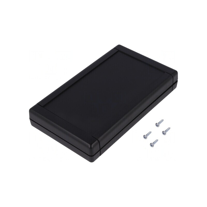 Carcasă Universală TEKBOX ABS Neagră 94x160x25mm | Electronic-mag.ro | Componente Electronice