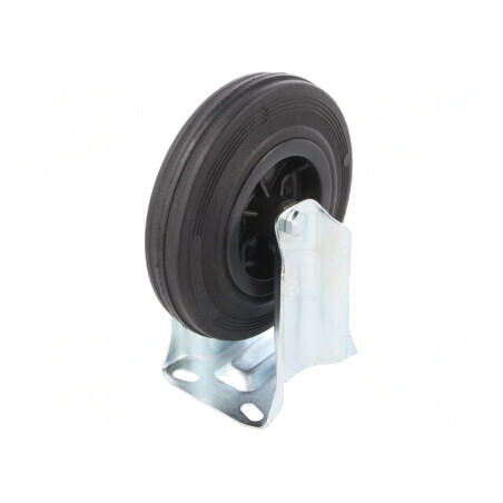 Roată de transport rigidă 150mm 101kg | Electronic-mag.ro | Componente Electronice
