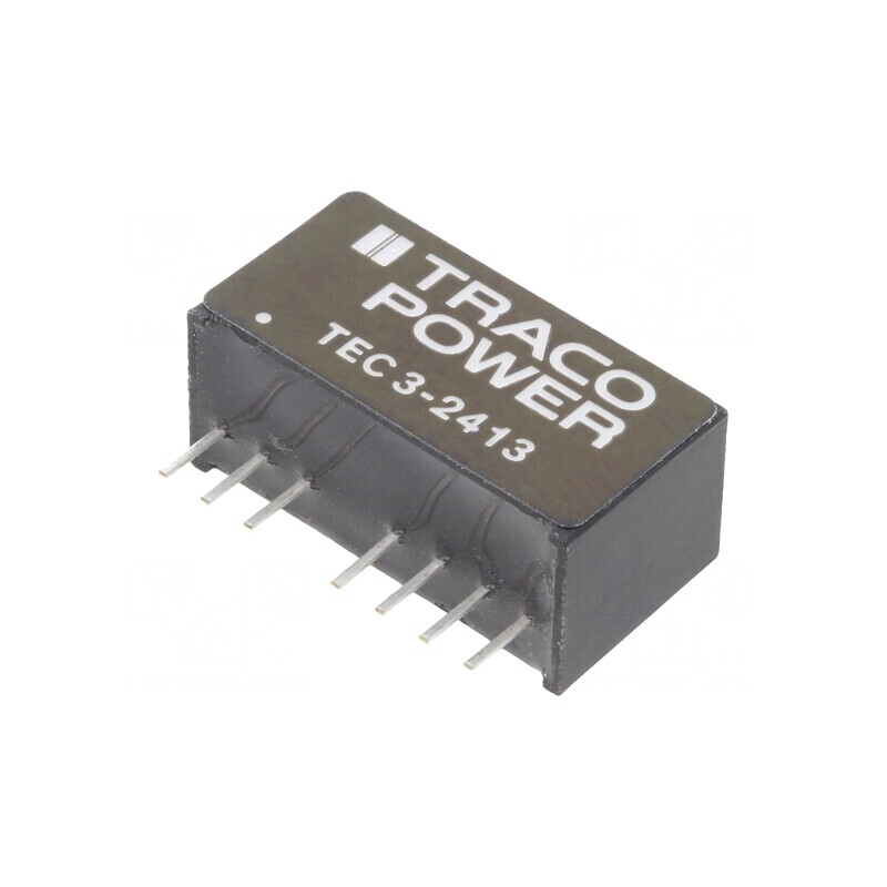Convertor DC/DC 3W 18-36V la 15V 200mA SIP8 | Electronic-mag.ro | Componente Electronice