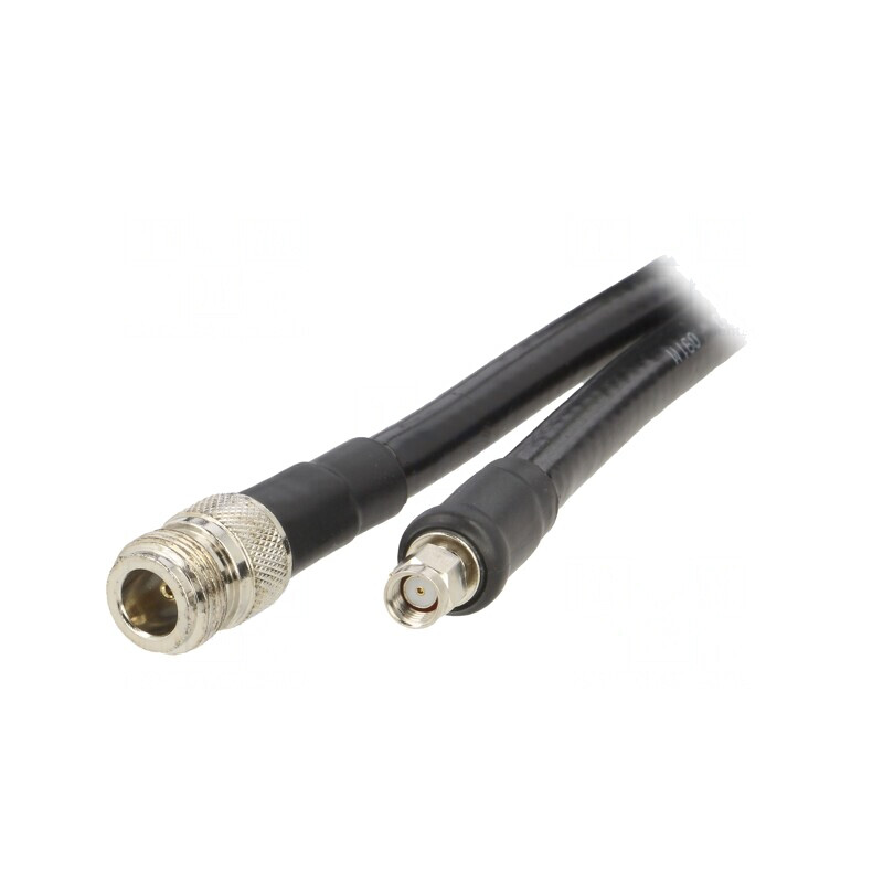 Cablu RF 50Ω 3m N Femelă - RP-SMA Masculin Negru | Electronic-mag.ro | Componente Electronice Cablu RF 50Ω 3m N Femelă - RP-SMA Masculin Negru | Electronic-mag.ro | Componente Electronice