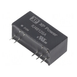 Convertor DC/DC 2W 36-72V la 12V 167mA SIP | Electronic-mag.ro | Componente Electronice