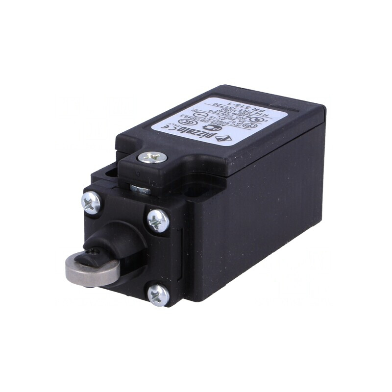 Limitator cursă rolă oțel Ø12mm 10A 500VAC | Electronic-mag.ro | Componente Electronice