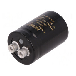 Condensator electrolitic 4,7mF 63VDC Ø36x52mm | Electronic-mag.ro | Componente Electronice