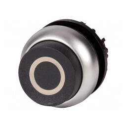 Comutator de Apăsare 22mm Negru | Electronic-mag.ro | Componente Electronice