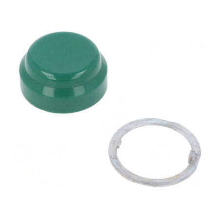 Lentilă buton 30mm verde 9001K | Electronic-mag.ro | Componente Electronice