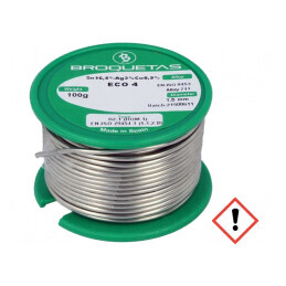 Sârmă de lipit fără plumb 1,5mm 100g | Electronic-mag.ro | Componente Electronice