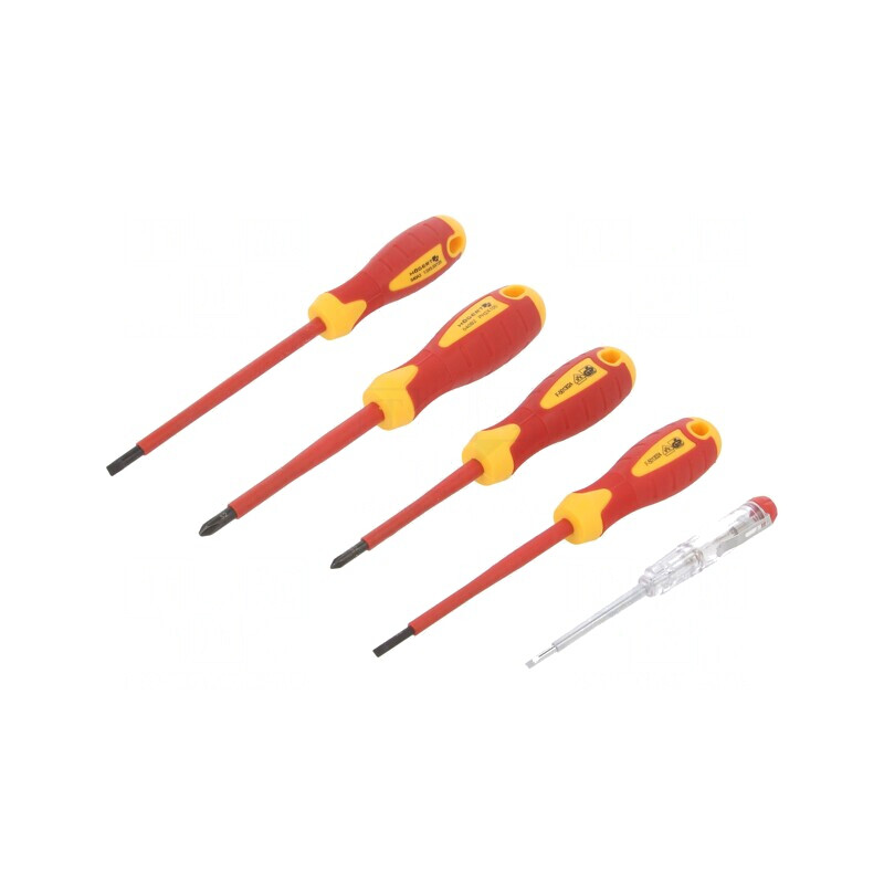 Kit Șurubelnițe Izolate 1kVAC Phillips și Plată | Electronic-mag.ro | Componente Electronice
