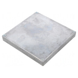 Carcasă Universală Aluminiu 125x125x16mm Eddystone | Electronic-mag.ro | Componente Electronice