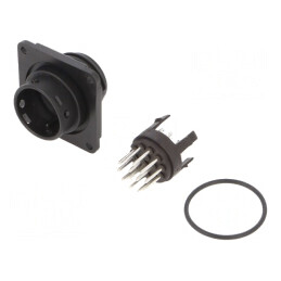 Conector Circular 250V 13-Pin Soclu Tată Lipire