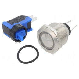 Comutator Anti-Vandalism SPST NC NO 12V | Electronic-mag.ro | Componente Electronice