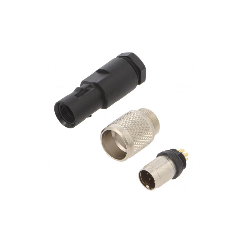 Conector M9 Tată Aurit 125V IP67 8 Pin Pe Cablu | Electronic-mag.ro | Componente Electronice Conector M9 Tată Aurit 125V IP67 8 Pin Pe Cablu | Electronic-mag.ro | Componente Electronice