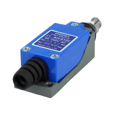 Limitator Cursă Rola Metalică Transversală Ø12,4mm NO NC AH8122 | Electronic-mag.ro | Componente Electronice