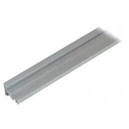 Profil aluminiu CORNER14 pentru module LED, alb, 2m | Electronic-mag.ro | Componente Electronice
