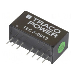 Convertor DC/DC 3W 4.5-13.2V Intrare 12V Iesire 250mA | Electronic-mag.ro | Componente Electronice
