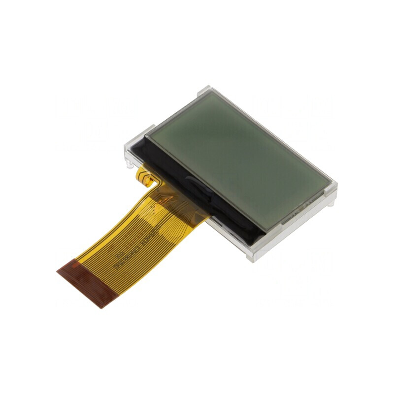 Afișaj LCD Grafic 128x64 FSTN 45x29mm | Electronic-mag.ro | Componente Electronice