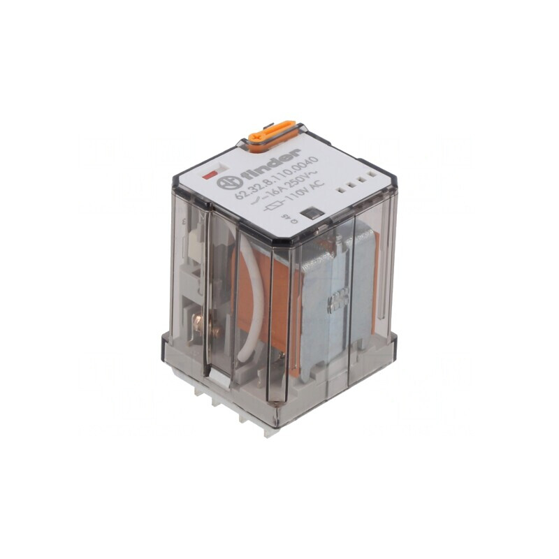 Releu Electromagnetic DPDT 110VAC 30A | Electronic-mag.ro | Componente Electronice