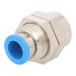 Racord Push-In Filetat Alamă Nichelată 0,95-6 Bar | Electronic-mag.ro | Componente Electronice