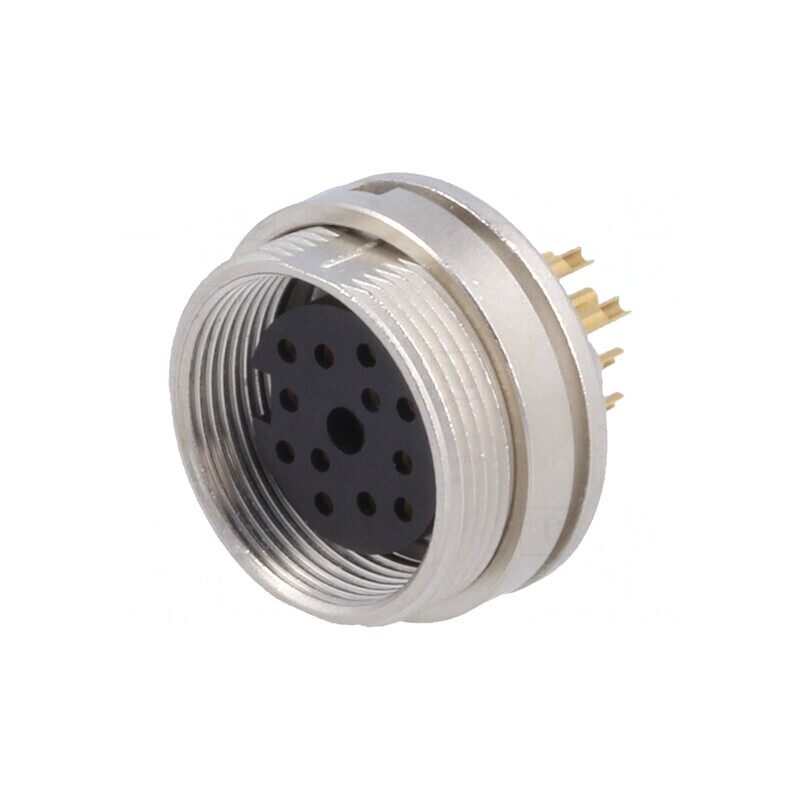 Conector M16 Soclu Mamă 12 PIN 3A 60V IP40 | Electronic-mag.ro | Componente Electronice