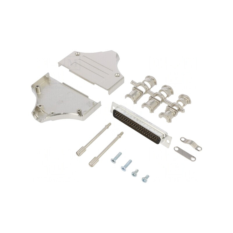 Conector D-Sub HD Tată 62 Pini pentru Lipire | Electronic-mag.ro | Componente Electronice