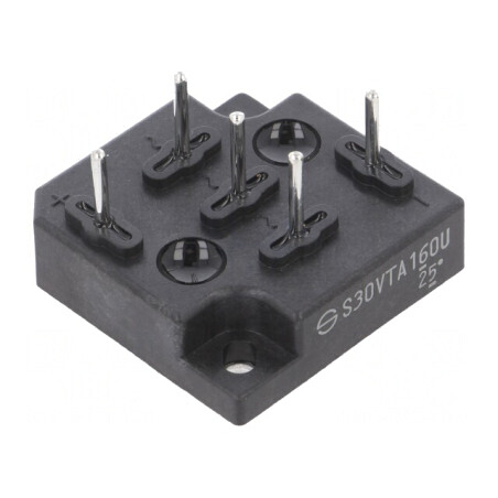 Punte Redresoare Trifazat 1.6kV 30A THT | Electronic-mag.ro | Componente Electronice
