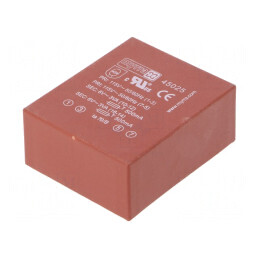 Transformator Încapsulat 6VA 115/230V 6V 500mA | Electronic-mag.ro | Componente Electronice